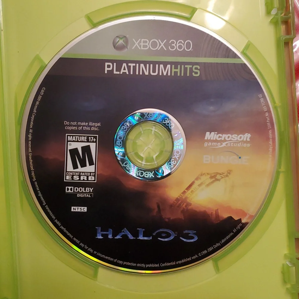 Microsoft Halo 3 for Xbox 360 - Green and Black